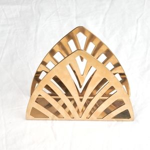 Brass napkin holder